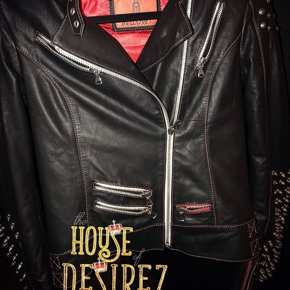 Custom leather jacket - Picture 2 of 2